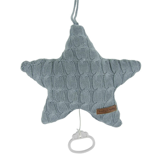 Baby's Only Muziekhanger Baby Ster Cable Stonegreen - Baby's Only - Babywinkel - 8719497040025