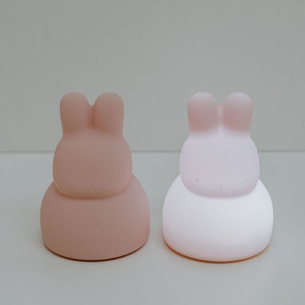Baby's Only Nachtlampje Konijn Met Muziek Oud Roze - Baby's Only - Babywinkel - 8720791355494