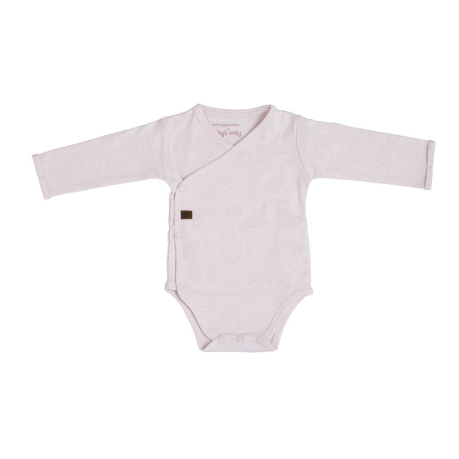 Baby's Only Romper Lange Mouw Melange Classic Roze - Baby's Only - Babywinkel - 8720512362350