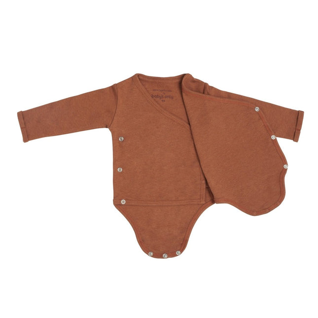 Baby's Only Romper Lange Mouw Melange Honey - Baby's Only - Babywinkel - 8720512362558