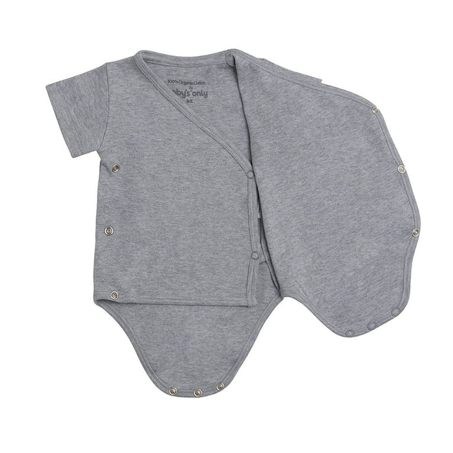 Baby's Only Romper Melange Grijs koop je bij Babywinkel