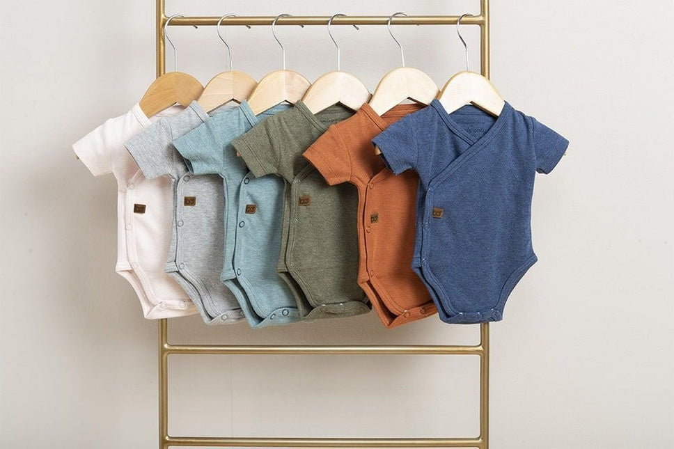 Baby's Only Romper Melange Khaki koop je bij Babywinkel