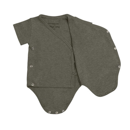 Baby's Only Romper Melange Khaki - Baby's Only - Babywinkel - 8720088331767