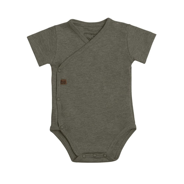 Baby's Only Romper Melange Khaki koop je bij Babywinkel