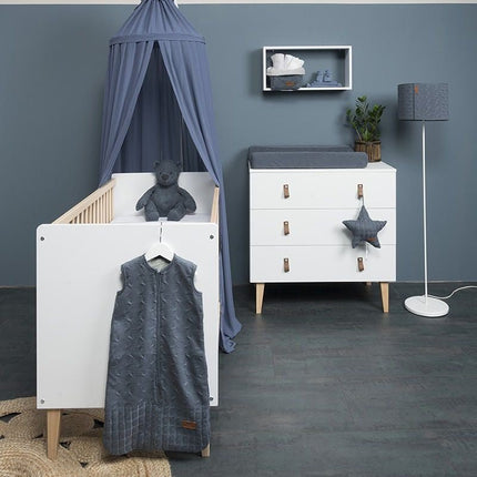 Baby's Only Slaapzak Baby Cable Granit 70cm - Baby's Only - Babywinkel - 8720088335772