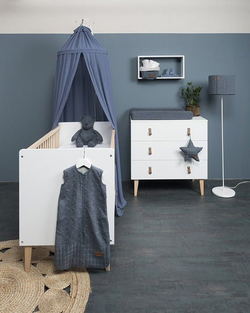 Baby's Only Slaapzak Baby Cable Granit 70cm - Baby's Only - Babywinkel - 8720088335772