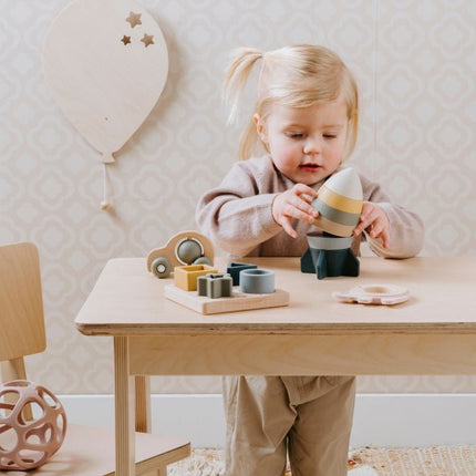 Baby's Only Stapeltoren Raket Earth - Baby's Only - Babywinkel - 8720512364767