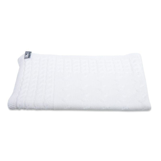 Baby's Only Wiegdeken Cable Wit - Baby's Only - Babywinkel - 8718481181478