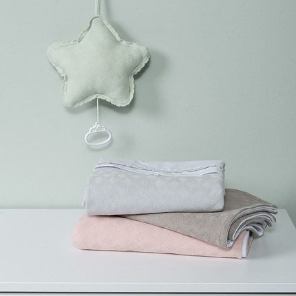 Baby's Only Wiegdeken Chenille Reef Urban Taupe - Baby's Only - Babywinkel - 8720512360707