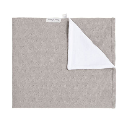 Baby's Only Wiegdeken Chenille Reef Urban Taupe - Baby's Only - Babywinkel - 8720512360707