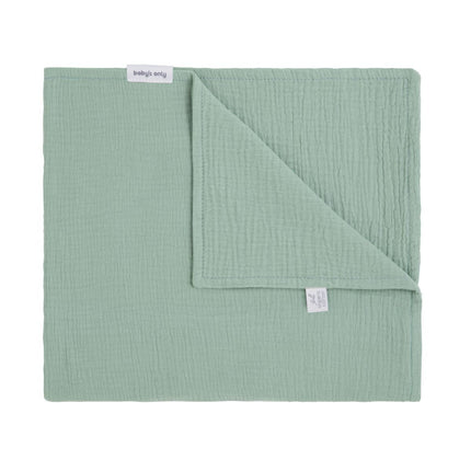 Baby's Only Wiegdeken Fresh Stone Green 70x95cm - Baby's Only - Babywinkel - 8720791354824