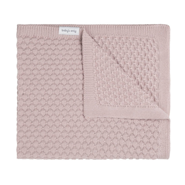 Baby's Only Wiegdeken Sky - Chunky Oud Roze - Baby's Only - Babywinkel - 8720512366648