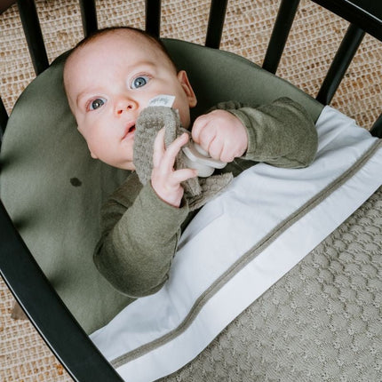 Baby's Only Wiegdeken Sky - Chunky Urban Green - Baby's Only - Babywinkel - 8720512366662