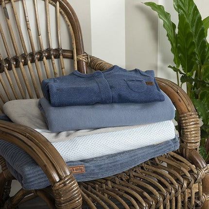 Baby's Only Wiegdeken Soft Classic Poederblauw - Baby's Only - Babywinkel - 8719075025307