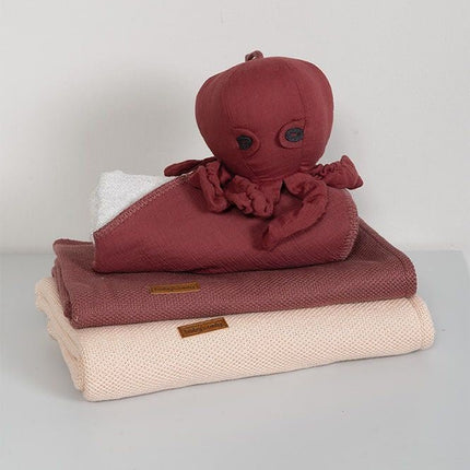 Baby's Only Wiegdeken Soft Classic Stone Red - Baby's Only - Babywinkel - 8720088339602