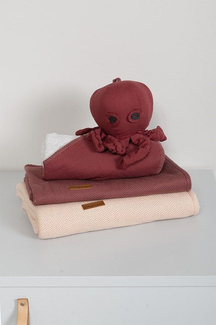 Baby's Only Wiegdeken Soft Classic Stone Red - Baby's Only - Babywinkel - 8720088339602