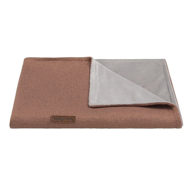 Baby's Only Wiegdeken Soft Sparkle Melee Koperhoney - Baby's Only - Babywinkel - 8719497048106