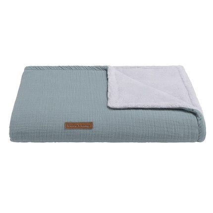Baby's Only Wiegdeken Teddy Breeze Stonegreen - Baby's Only - Babywinkel - 8720088332818