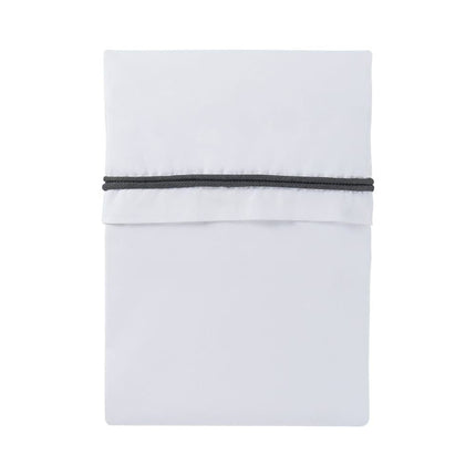 Baby's Only Wieglaken Gebreide Bies Antraciet/Wit - Baby's Only - Babywinkel - 8718481183434