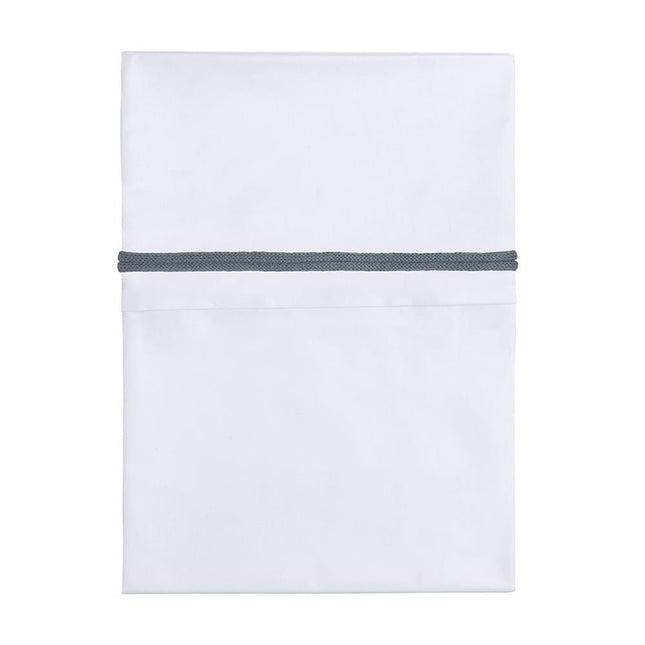Baby's Only Wieglaken Gebreide Bies Granit/Wit - Baby's Only - Babywinkel - 8720088337042