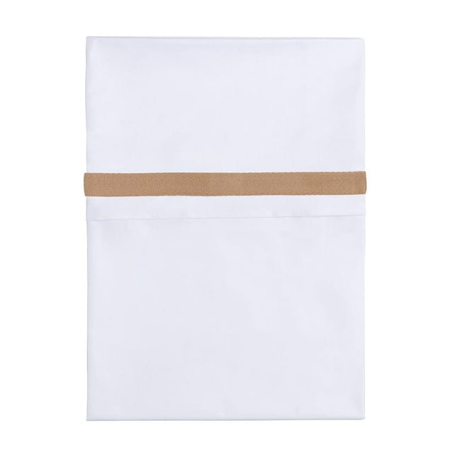 Baby's Only Wieglaken Geweven Bies Caramel/Wit - Baby's Only - Babywinkel - 8720088337424
