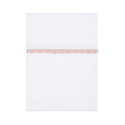 Baby's Only Wieglaken Reef Misty Pink/Wit - Baby's Only - Babywinkel - 8720512361353