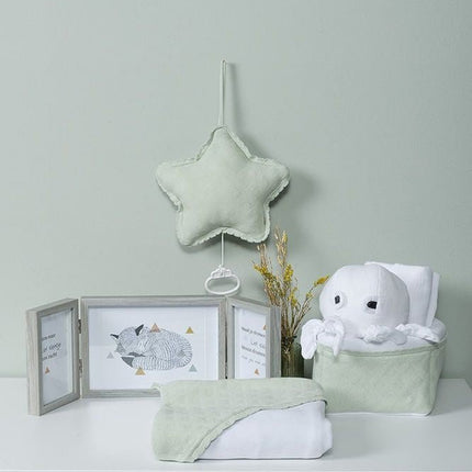 Baby's Only Wikkeldeken Baby Chenille Reef Urban Taupe - Baby's Only - Babywinkel - 8720512360943