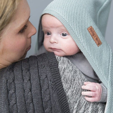 Baby's Only Wikkeldeken Baby Soft Classic Zilver/Grijs - Baby's Only - Babywinkel - 8719075020777