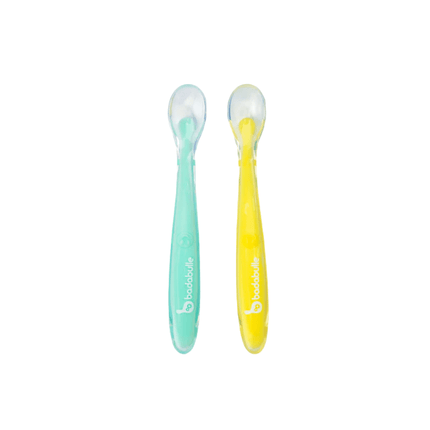 Badabulle Babylepel Silicone 2St - Badabulle - Babywinkel - 3661276153240