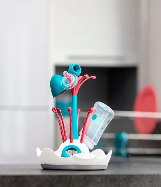 Badabulle Flessen Droogrek Blauw Grijs koop je bij Babywinkel
