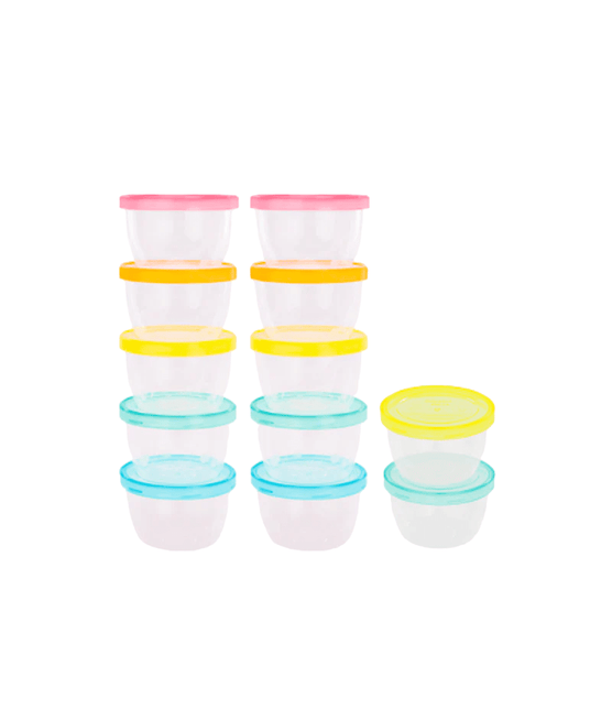 Badabulle Opbergbakjes Badabowl 250ml 12St koop je bij Babywinkel