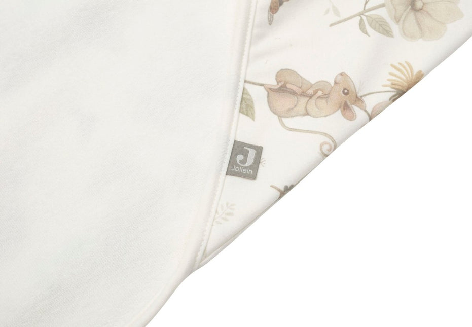 Badcape 75x75cm - Dreamy Mouse - Babywinkel - 8717329377189