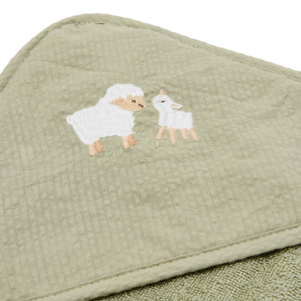 Little Dutch Badcape Baby Little Farm 75Cm koop je bij Babywinkel