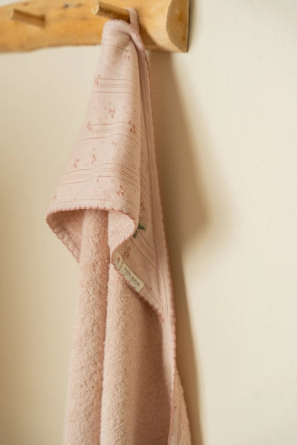 Little Dutch Badcape Baby Pure Blossom 75Cm koop je bij Babywinkel