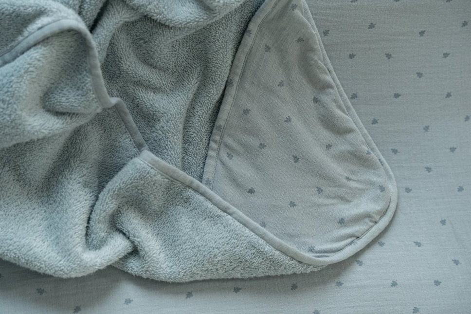 Little Dutch Badcape Baby Pure Denim Blue 75Cm koop je bij Babywinkel