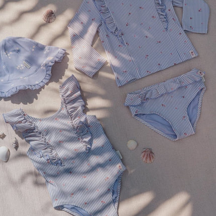 Badpak met ruches Dreamy Stripes koop je bij Babywinkel