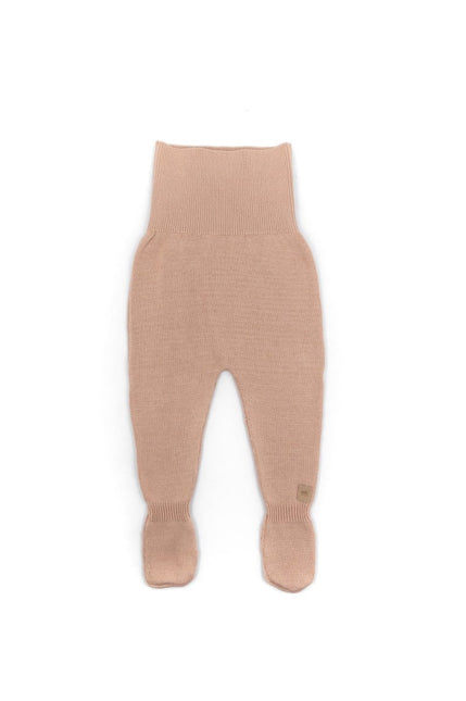 Bamboom Baby Broekje Met Voetjes Knitted Roze - Bamboom - Babywinkel - 8053847230187