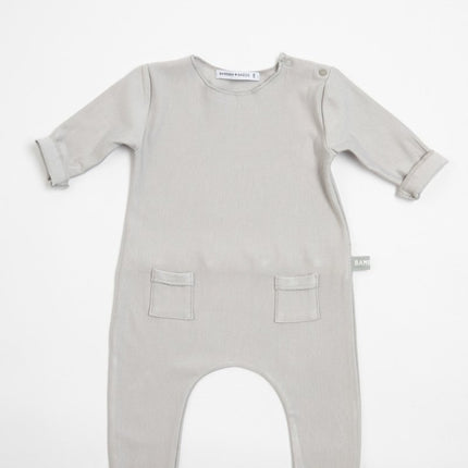Bamboom Baby Jumpsuit Grijs/Ivoor - Bamboom - Babywinkel - 8053306051964