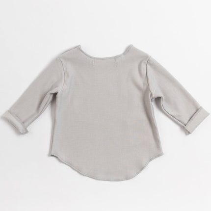 Bamboom Baby Shirt Lange Mouw Grijs/Ivoor - Bamboom - Babywinkel - 8053306052312