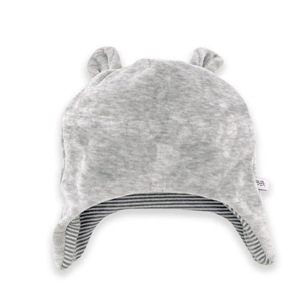 Bamboom Babymutsje Beanie Velvet Medium Grijs Mele - Bamboom - Babywinkel - 8054701478578