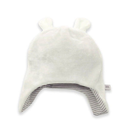 Bamboom Babymutsje Beanie Velvet Medium Offwhite - Bamboom - Babywinkel - 8054701478585