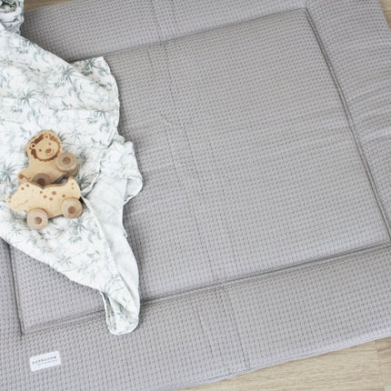 Bamboom Boxkleed Dubbel Soft Warm Grijs 86x100cm - Bamboom - Babywinkel - 8054117832971