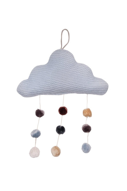 Bamboom Hangspeeltje Wolkje Pompoen Licht Blauw koop je bij Babywinkel