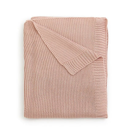 Bamboom Wiegdeken Gebreid Roze 75x100cm - Bamboom - Babywinkel - 8053306058512
