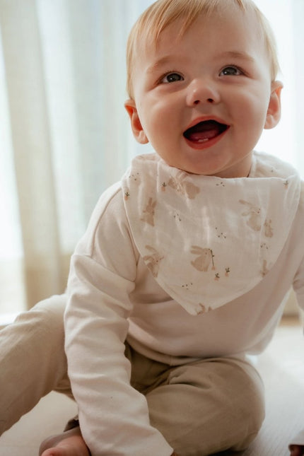 Little Dutch Slabbetje Bandana Baby Bunny 2St koop je bij Babywinkel