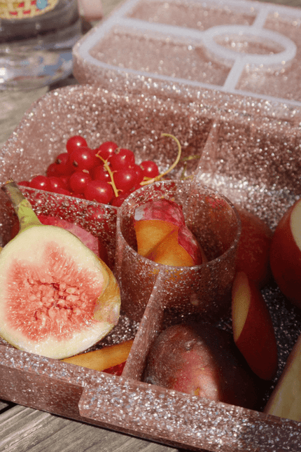 Bento Lunchtrommel Cherry Glitter koop je bij Babywinkel