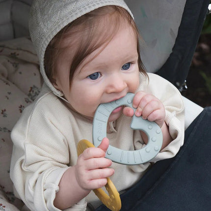BIBS Bijtring Mustard - BIBS - Babywinkel - 5713795210084