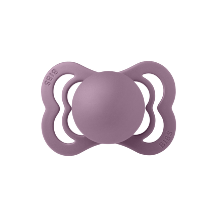 BIBS Speen Maat 1 Silicone Supreme Mauve - BIBS - Babywinkel - 5713795237715