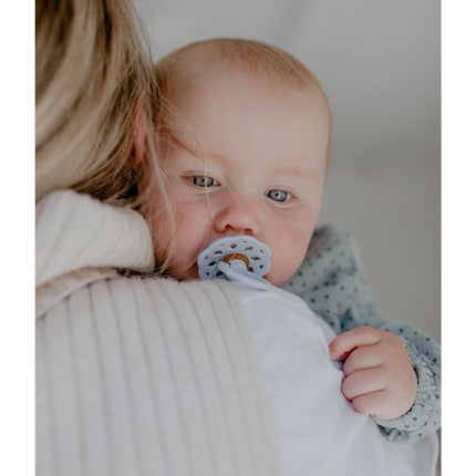 BIBS Speen Maat 2 Latex Boheme Dusty Blue - BIBS - Babywinkel - 5713795237265