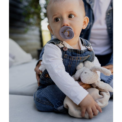BIBS Speen Maat 2 Latex Fossil Grey - BIBS - Babywinkel - 5713795237104